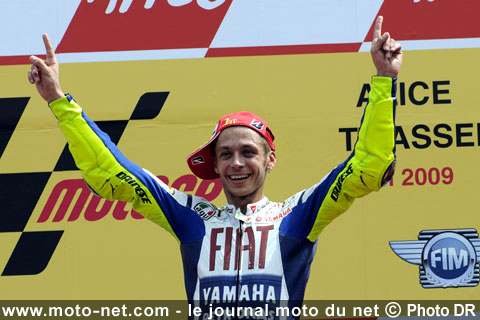 MotoGP : Rossi, en patron !