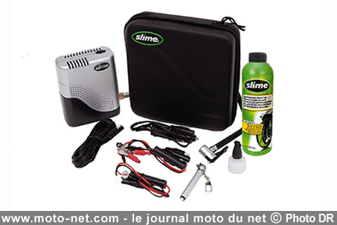 RÉPARATION TUBELESS AVEC KIT COMPRESSEUR BIHR