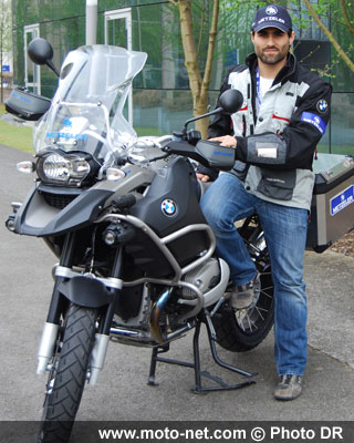 Voyage moto : Paris - Katmandou en BMW R1200 GS chaussée de Metzeler Tourance