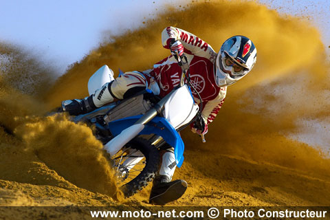 Yamaha met son YZ250 F aux diapasons