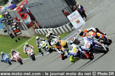 MotoGP : Dovizioso entre les gouttes !
