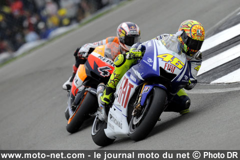 MotoGP : Dovizioso entre les gouttes !