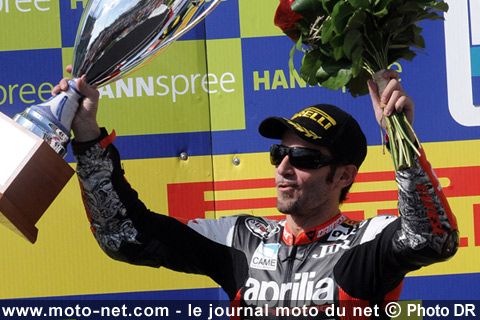 Max Biaggi 1er - Mondial Superbike République Tchèque 2009 : Le King of Brno frappe encore
