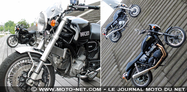 Face à face GT 1000 Touring / Nouvelle Bonneville : un oeil dans le rétro
