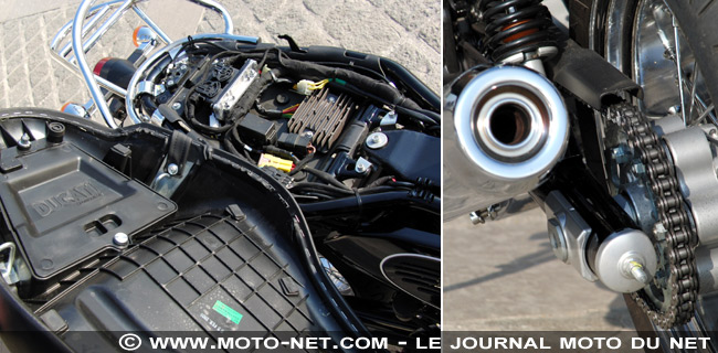 Face à face GT 1000 Touring / Nouvelle Bonneville : un oeil dans le rétro