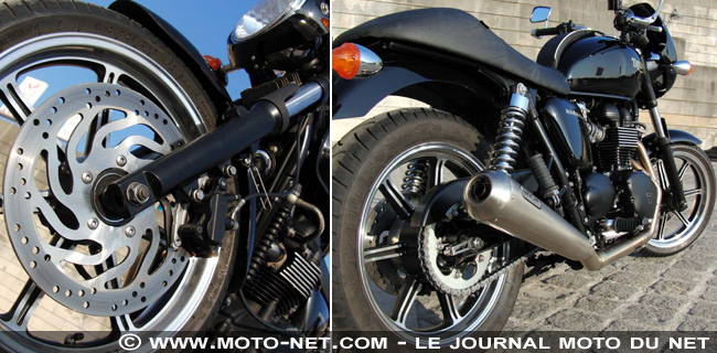 Face à face GT 1000 Touring / Nouvelle Bonneville : un oeil dans le rétro