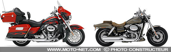 CVO Ultra Classic Electra Glide et CVO Fat Bob - Quatre nouveaux modèles Harley-Davidson en 2010