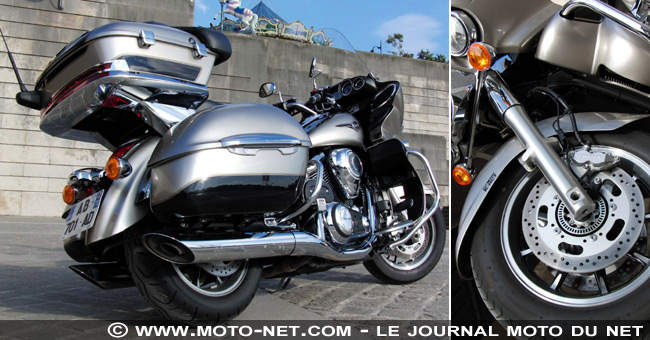 Face à Face Kawasaki VN 1700 Voyager / Triumph Rocket III Touring : 4 000 cc pour les vacances !