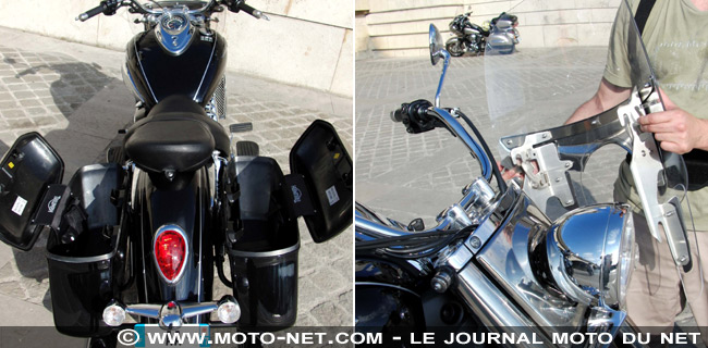 Face à Face Kawasaki VN 1700 Voyager / Triumph Rocket III Touring : 4 000 cc pour les vacances !