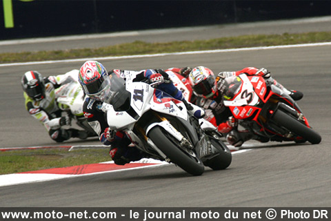 Corser, Biaggi, Fabrizio et Checa - Mondial Superbike Allemagne 2009 : Changement de leader en Mondial Superbike !