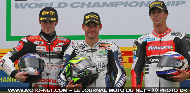 Cal Crutchlow 1er, Eugene Laverty 2ème et Joan Lascorz 3ème - Mondial Superbike Allemagne 2009 : Changement de leader en Mondial Superbike !
