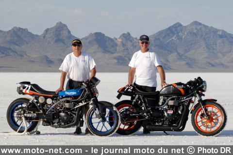 Pirelli et Triumph établissent quatre records de vitesse