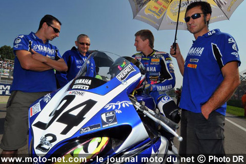 David Checa - Mondial Superbike Italie 2009 : Le suspense monte de deux crans à Imola !