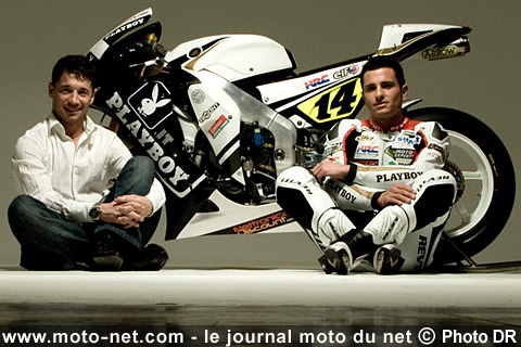 Randy de Puniet prolonge chez Honda LCR en 2010