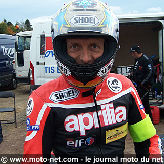Moto Tour 2009 : Jehan d'Orgeix (Aprilia) en tête de la course