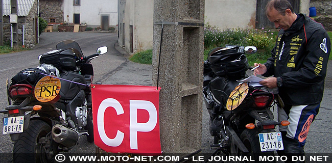 Moto Tour 2009 : Jehan d'Orgeix (Aprilia) en tête de la course