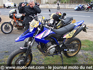 Moto Tour 2009 : Jehan d'Orgeix (Aprilia) en tête de la course