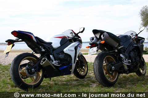 Duel YZF-R1 / CBR1000RR C-ABS : Sensations ou sécurité, deux écoles s'affrontent !