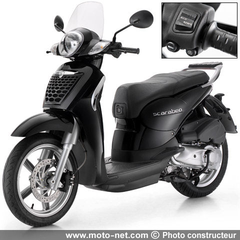 Scarabeo 125 ie - Les principales nouveautés du groupe Piaggio 