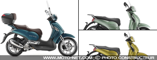 Scarabeo 300 Class et Scarabeo 125 - Les principales nouveautés du groupe Piaggio 