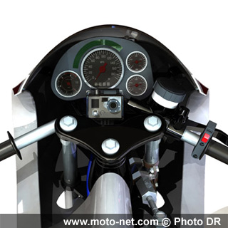 La Suzuki GP100 ayant servi de base à la Green Speed Motorcycle