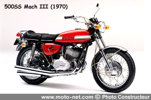 Flashback: La Kawasaki 500 H1 Mach III