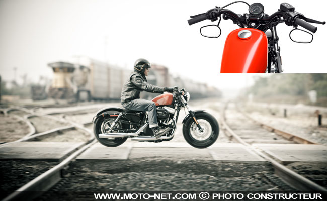 Sportster sauce Bobber avec la Harley-Davidson Forty-Eight !
