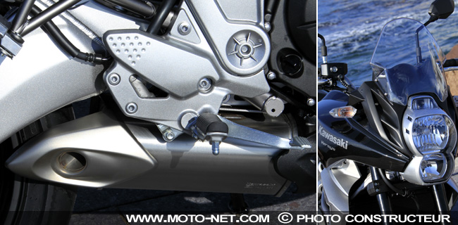 Test Versys 2010 : Kawasaki corrige son tir