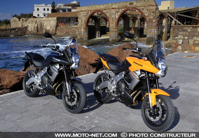 Test Versys 2010 : Kawasaki corrige son tir