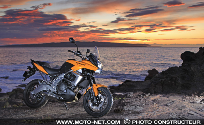 Test Versys 2010 : Kawasaki corrige son tir