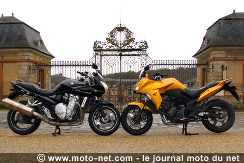 Honda CBF1000 F / Suzuki Bandit 1250 S : les gros Routsters !