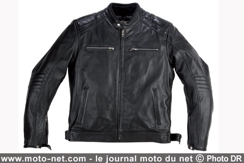 Nouveau blouson de cuir moto Helston's New York