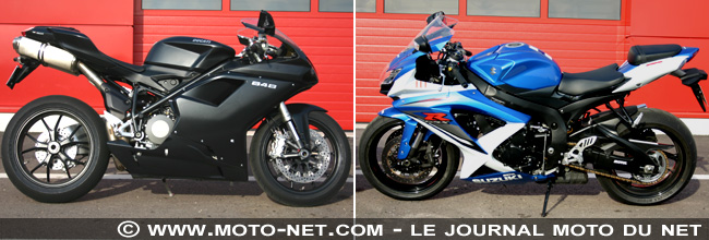  Ducati 848 et Suzuki GSX-R 750 : Hors compétition mais pas hors-jeu !