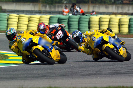 Grand Prix moto du Brésil 2004 : le tour par tour