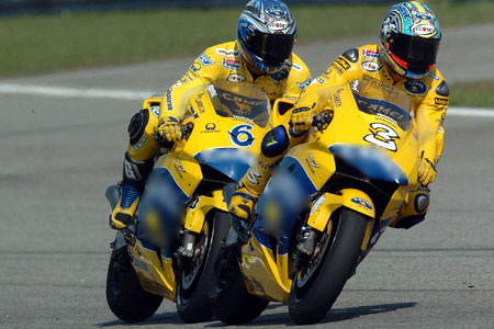 Grand Prix moto du Brésil 2004 : le tour par tour