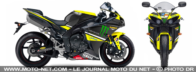 Yamaha propose quatre R1 MotoGP Replica