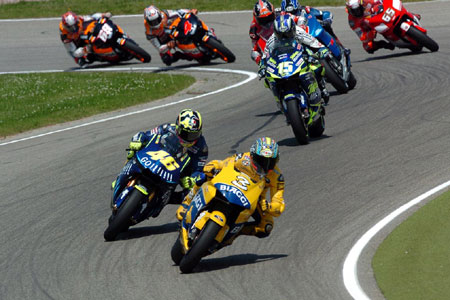 Grand Prix moto d'Allemagne 2004 : le tour par tour