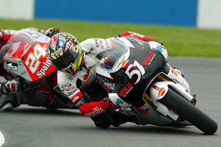 Grand Prix moto d'Angleterre 2004 : le tour par tour