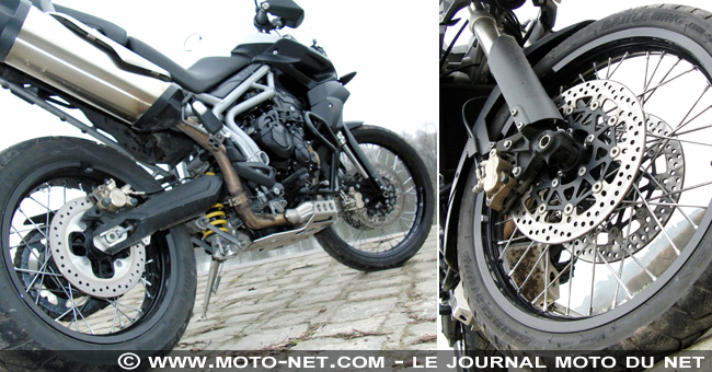 BMW F 800 GS contre Triumph Tiger 800 XC : l'anglaise contre sa soeur germaine