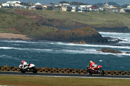 Grand Prix moto d'Australie 2004 : le tour par tour