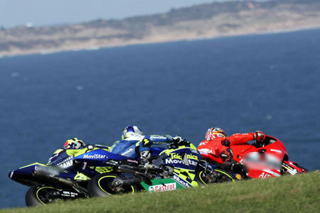 Grand Prix moto d'Australie 2004 : le tour par tour