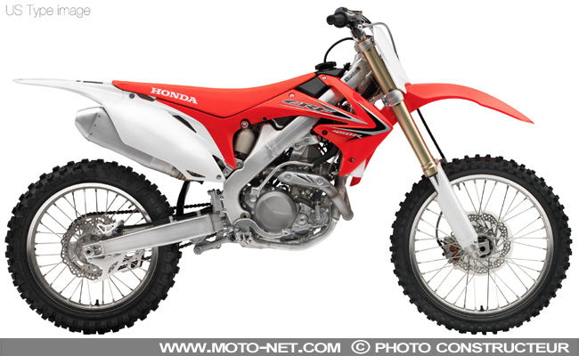 Nouveautés 2012 : Honda met à jour ses CRF250R et CRF450R