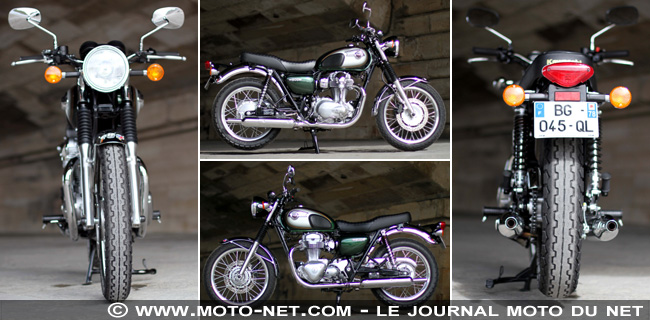 Kawasaki W800 vs Triumph Bonneville SE : les mamies font de la résistance !