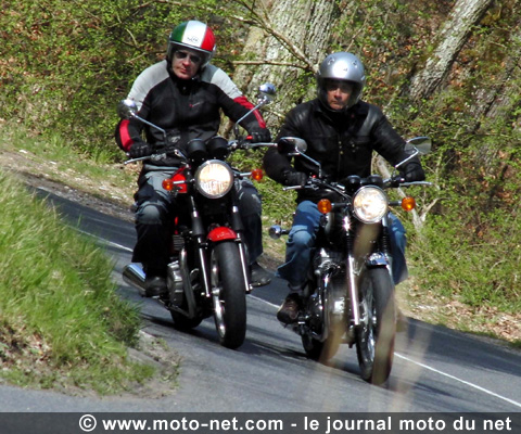 Kawasaki W800 vs Triumph Bonneville SE : les mamies font de la résistance !