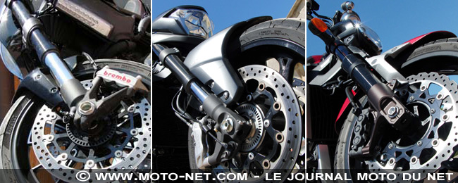 Comparo Diavel vs B-King vs Vmax : Des watts et de la frime !
