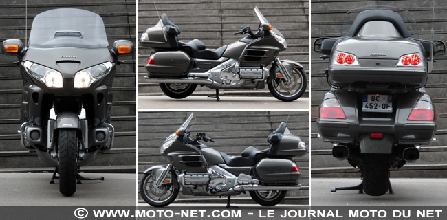  Face à face BMW K 1600 GTL vs Honda GL1800 Goldwing : 12 cylindres en Bretonnie !