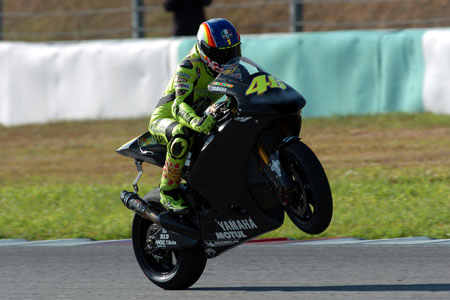 Valentino Rossi s'exprime à la veille des premiers essais de Sepang