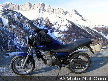 Essai Moto-Net MZ 125 RT : une 125 à la neige