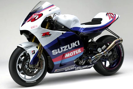 La Suzuki GSV-R dévoile sa nouvelle robe pour la saison 2005