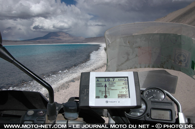 600 balades moto préenregistrées avec le GPS Tripy II